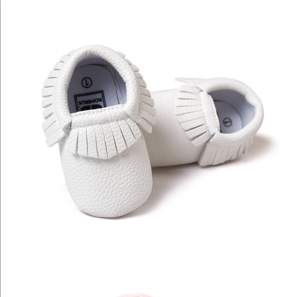 Baby white Moccasins